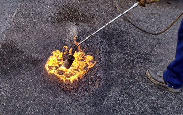 Bath flat roofing repairs